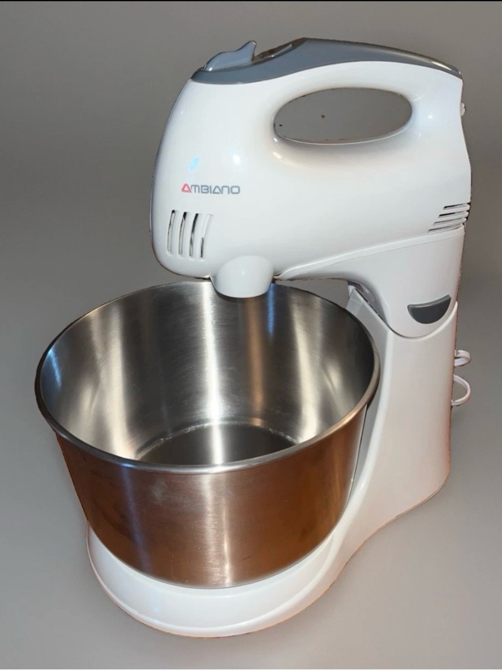 Ambiano Stand Mixer 4 Qt 5 Speed Setting 5 Attachments Hand Held Option